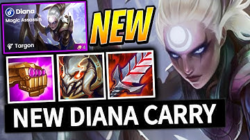 NEW DIANA CARRY in TFT SET 16 I Teamfight Tactics LORE & LEGENDS Gameplay Guide