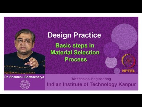 Basic steps in Material Selection Process