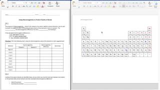 How to calculate Electronegativity