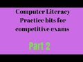 #Computer Literacy#part 2# Telugu explanation for competitive exams