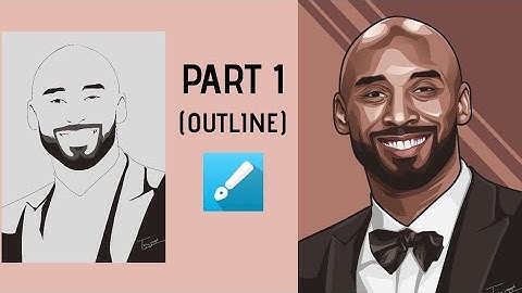 Vector art of Kobebryant (part 1) #infinitedesign #ripKobebryant