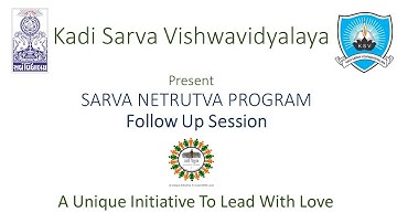 Follow Up Session @ Kadi