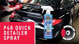 CHEMICALGUYS.EU | P40 QUICK DETAILER WITH CARNAUBA WAX | SLICK FINISH | BLACK PORSCHE 911 GT3