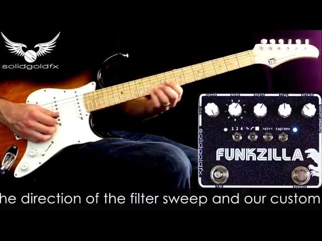 SolidGoldFX FunkZilla Tap Tempo Envelope Filter class=