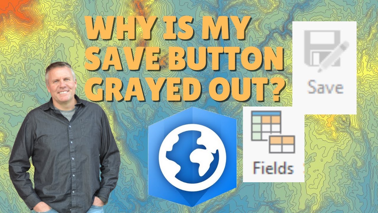 GIS Tutorial Modify Field Properties Save Button Grayed Out YouTube