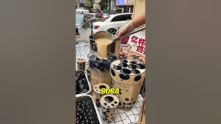 Massive Boba Tea 🤩