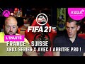 [Euro2020] France - Suisse sur FIFA 21 avec un arbitre Pro