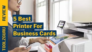 Business Cards Print & Cut Solution - Auto Sheet Feeding 
