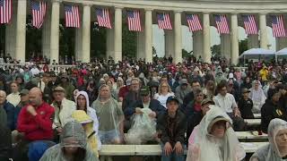 LIVE: President Donald Trump participates in Memorial Day events
