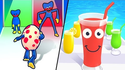 Monster Egg | Juice Run / All Level Gameplay: Android,iOS