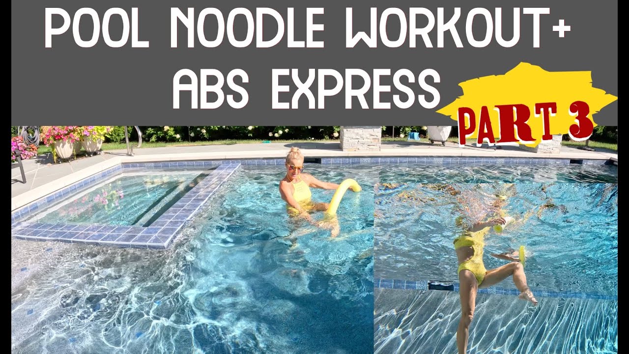 Pool Noodle Strength & Toning Workout for Women 40+ | Low-Impact Water ...
