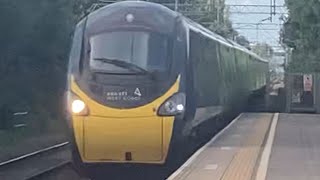 Avanti West Coast Class 390 passing Penkridge #train #viral