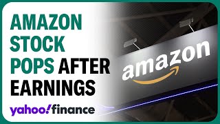 Amazon stock pops after earnings beat