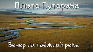 Один из вечеров на далёкой таёжной реке. Плато Путорана.