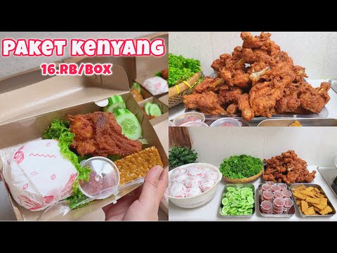 PAKET KENYANG HARGA EKONOMIS✅ AYAM KIPAS SAMBAL BAWANG #niahermanto #idejualan #ayamgorengkipas