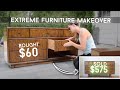 Gorgeous Furniture Makeover // Giving An Old Dresser A Modern Update // Furniture Flip