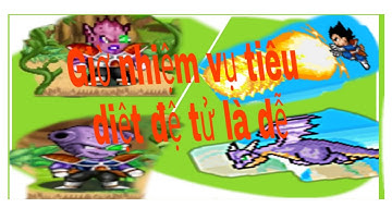 [ Ngọc Rồng Online ] Cách làm nhiệm vụ kuku Mập Đầu Đinh khi còn yếu ( cách này bất công cho boss )