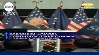 President Trump-endorsed Florida candidate loses during primary elections