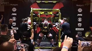 Vlad Alhazov Squat Raw in wraps 505 kg   1113 lbs NEW WORLD RECORD
