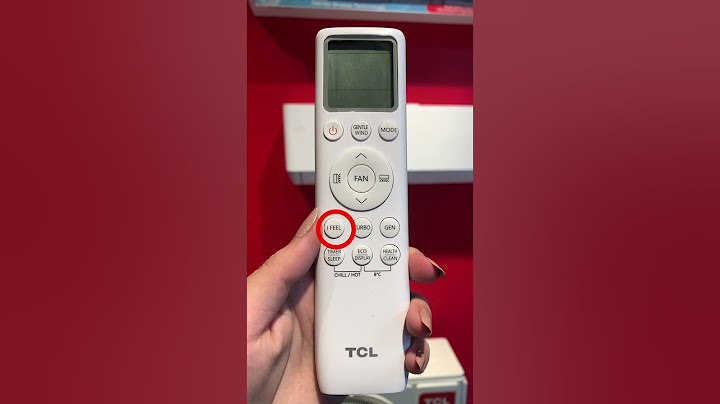 TCL AC Remote Hack | #Shorts
