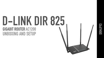 D-Link DIR 825 Unboxing & Setup | 2019