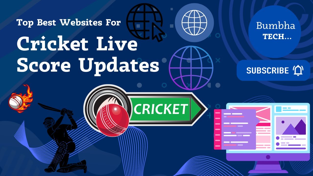 Top Best Websites For Cricket Live Score Updates