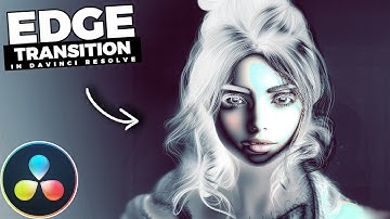How To Add EDGE GLITCH Transitions In Davinci Resolve