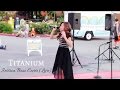 12 yr old, Titanium - David Guetta feat Sia sung by Jessica Baio (cover)