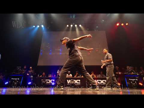 Co-thkoo(GUCCHON KEI)  vs Greenteck & NELSON BEST4 POPPIN' WDC 2018 FINAL World Dance Colosseum