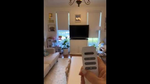 HeyBlinds Remote Control Power Shade Smart Window Blinds, Remote Electric, Alexa Google Apple Home!