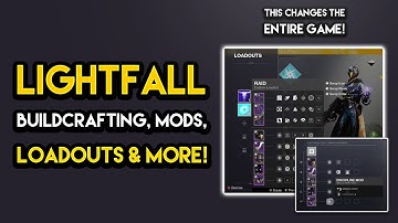 Destiny 2 - LIGHTFALL BUILDCRAFTING! Loadouts, Artifact Perks, Champion Changes and MORE!