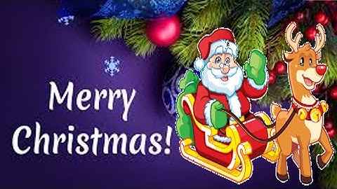 How To Make a Good PowerPoint Presentation - Christmas Slideshow/Animation Video