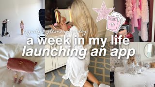 weekly IT GIRL vlog: bts of starting a tech company as a girly girl + secretly flying to SF ♡ screenshot 2