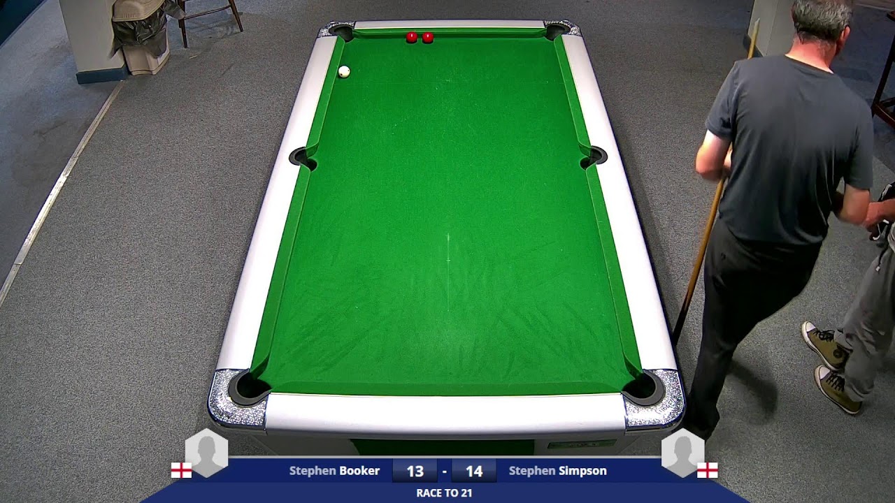 Stephen Booker Vs Stephen Simpson|Race to 18|£500 Pot