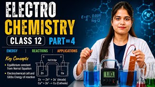 Electrochemistry Class 12 Part 4 | Equilibrium Constant & Gibbs Energy | Chemistry by Gyansu