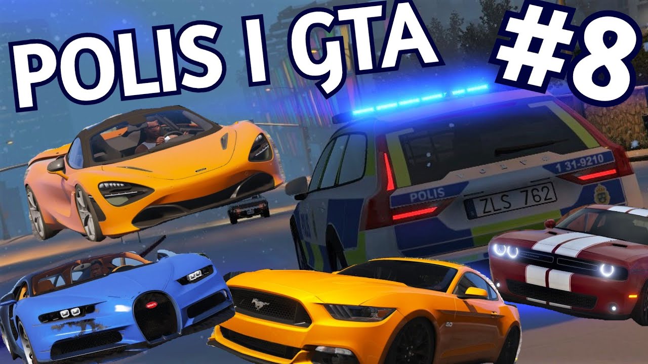 BILTRÄFF - POLIS I GTA #8