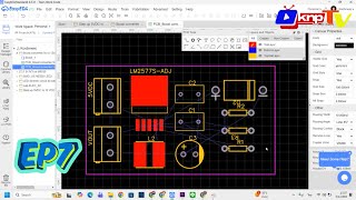ออกแบบวงจร Step up voltage regulator us LM2577 (ปวช.1) ep 7