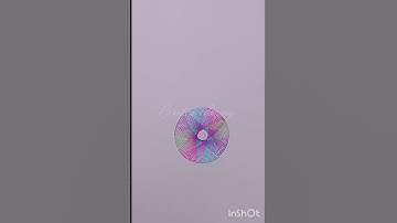 Satisfying Spirograph Drawing 🩷#shorts #ytshorts #viral #trending #spirograph #asmr #yt #satisfying