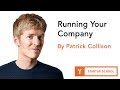 Grer votre entreprise par patrick collison