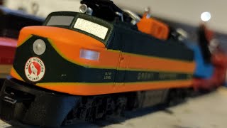 2022 Hallmark Keepsake Lionel 2358 EP-5 (plus Pixar cars ornaments)