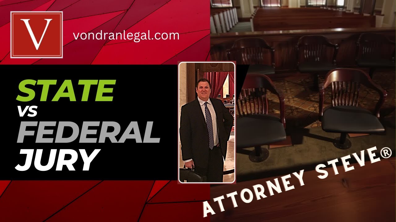 State juries vs federal juries explained by Attorney Steve® - YouTube
