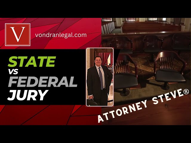State juries vs federal juries explained by Attorney Steve® - YouTube