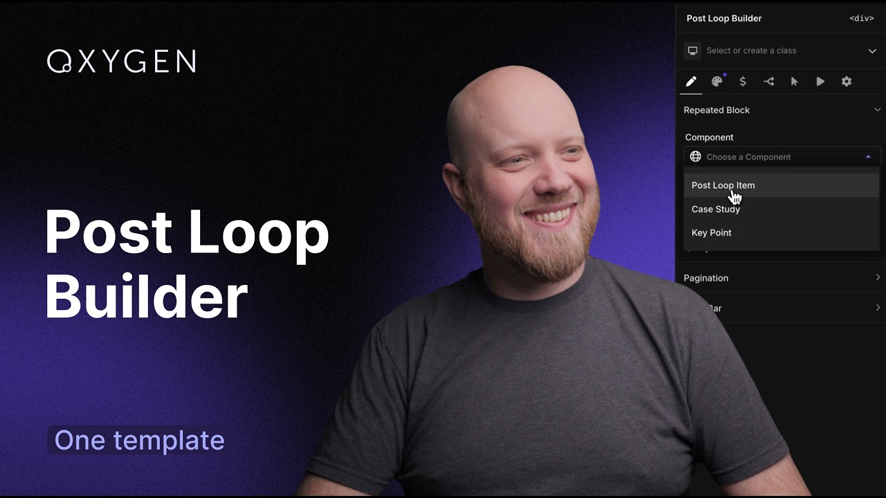 How to Use the Post Loop Builder in Oxygen - YouTube