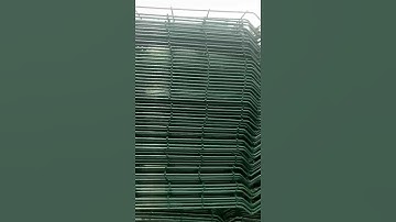 3D bending wire mesh fence