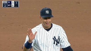 TB@NYY: A-Rod exits game for final time as a Yankee