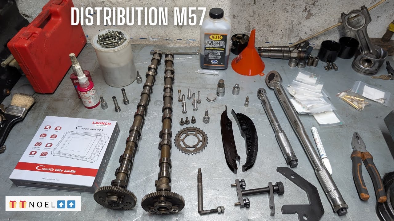 HAUT MOTEUR M57 - 2ÈME PARTIE DISTRIBUTION