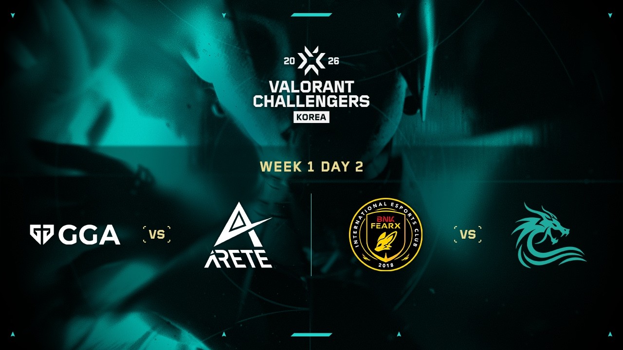 2026 WDG 발로란트 챌린저스 코리아 - 스플릿 1 1주 2일차 I  GGA vs ART, BFX vs MIR