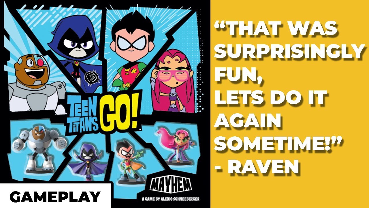 Teen Titans GO! Mayhem Jogo de Tabuleiro Galapagos MHS101