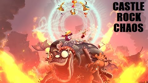 Rayman Legends Part 4 - Castle Rock Chaos!