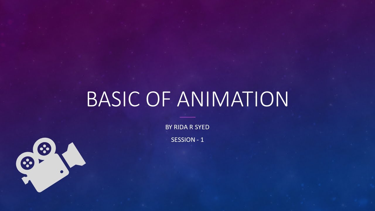Session 1 - WAAPI : Basic of Animations WAAPI